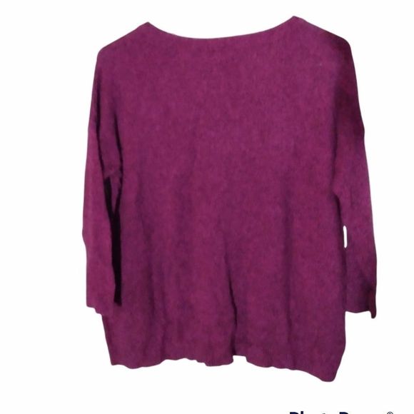 American Eagle Outfitters Women's Oversized Pullover Sweater Plum Size S/P - Picture 2 of 6